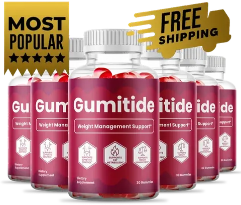 Gumitide Official Website Gumitide 6 bottle pack with free shipping weight management gummies